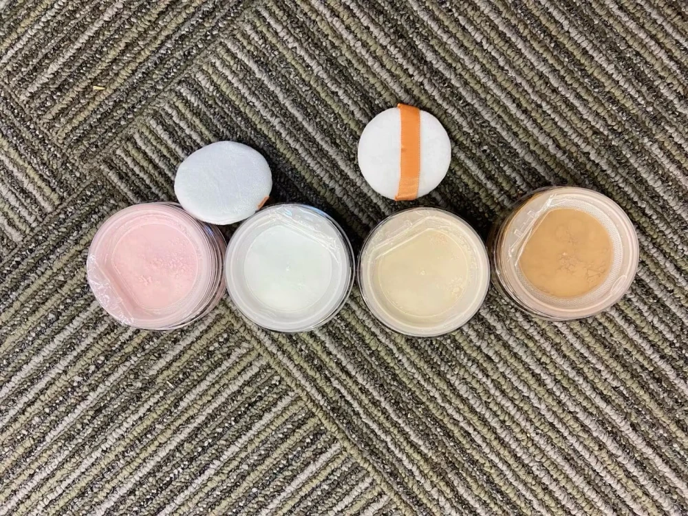 4 specialized shade flawless Finish Setting Powders